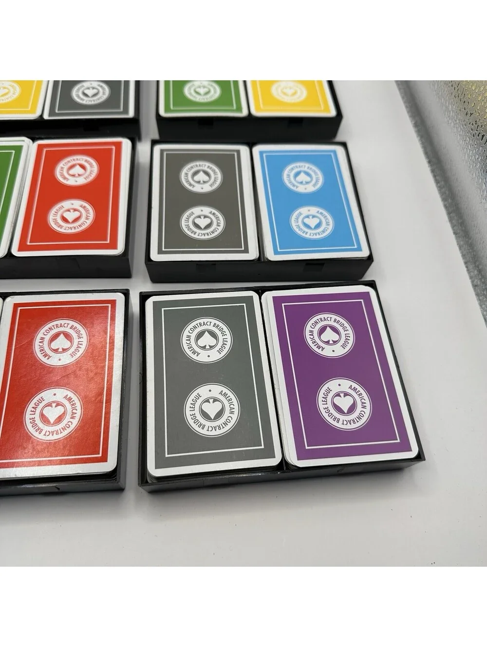 American Contract Bridge League 9 Complete 52 Playing Card Decks